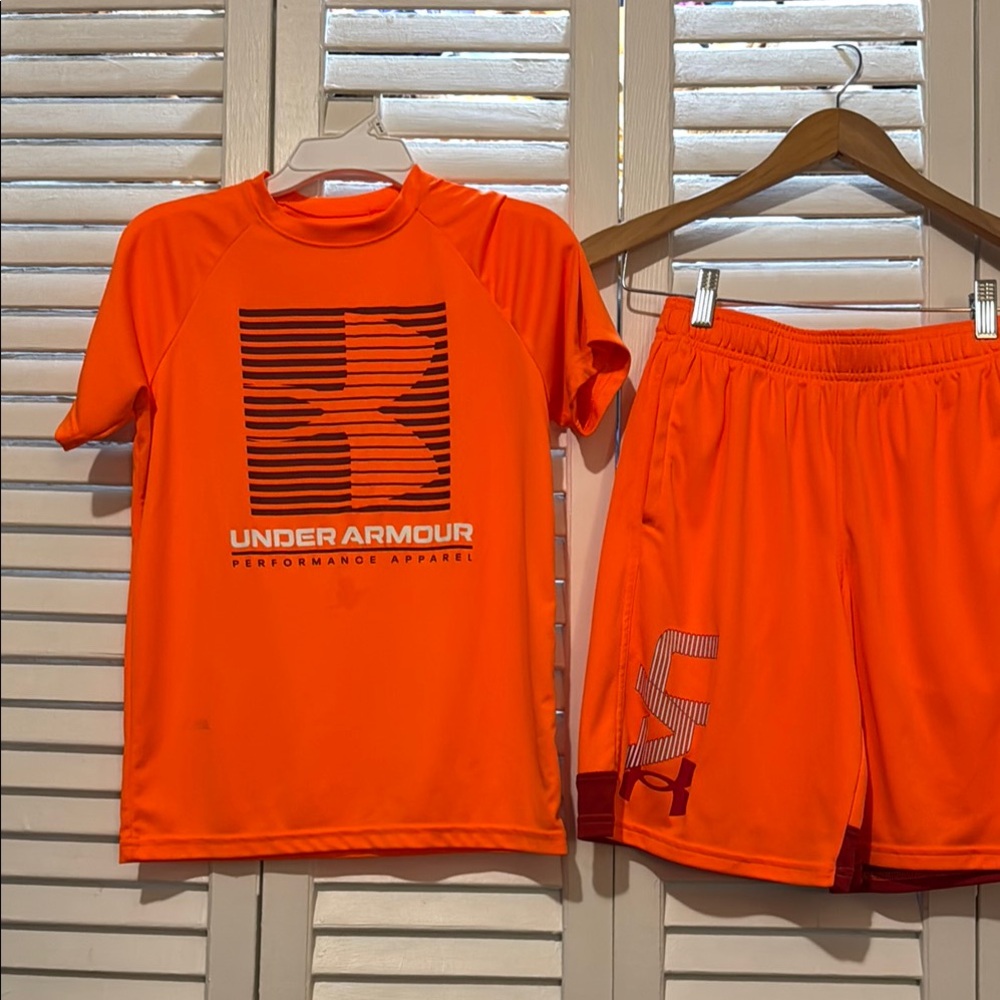 Under Armour Vibrant Orange Performance Shirt
